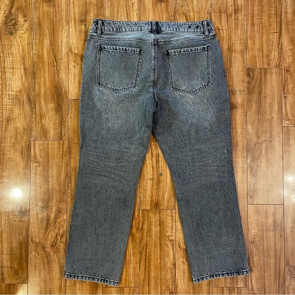 CABI Women’s Gray Wash 100% BF Boyfriend Ankle Denim Jean Size 12 - Picture 11 of 14
